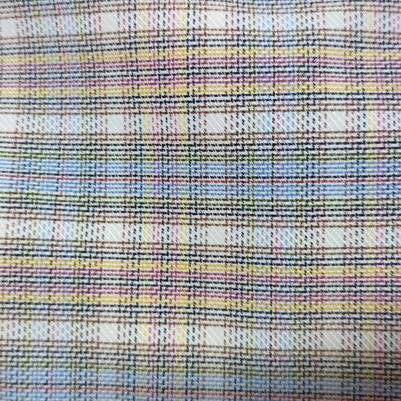 COS, pastel checked/plaid wool blend dress . Euro Sz 32 /US 2 - Picture 4 of 11